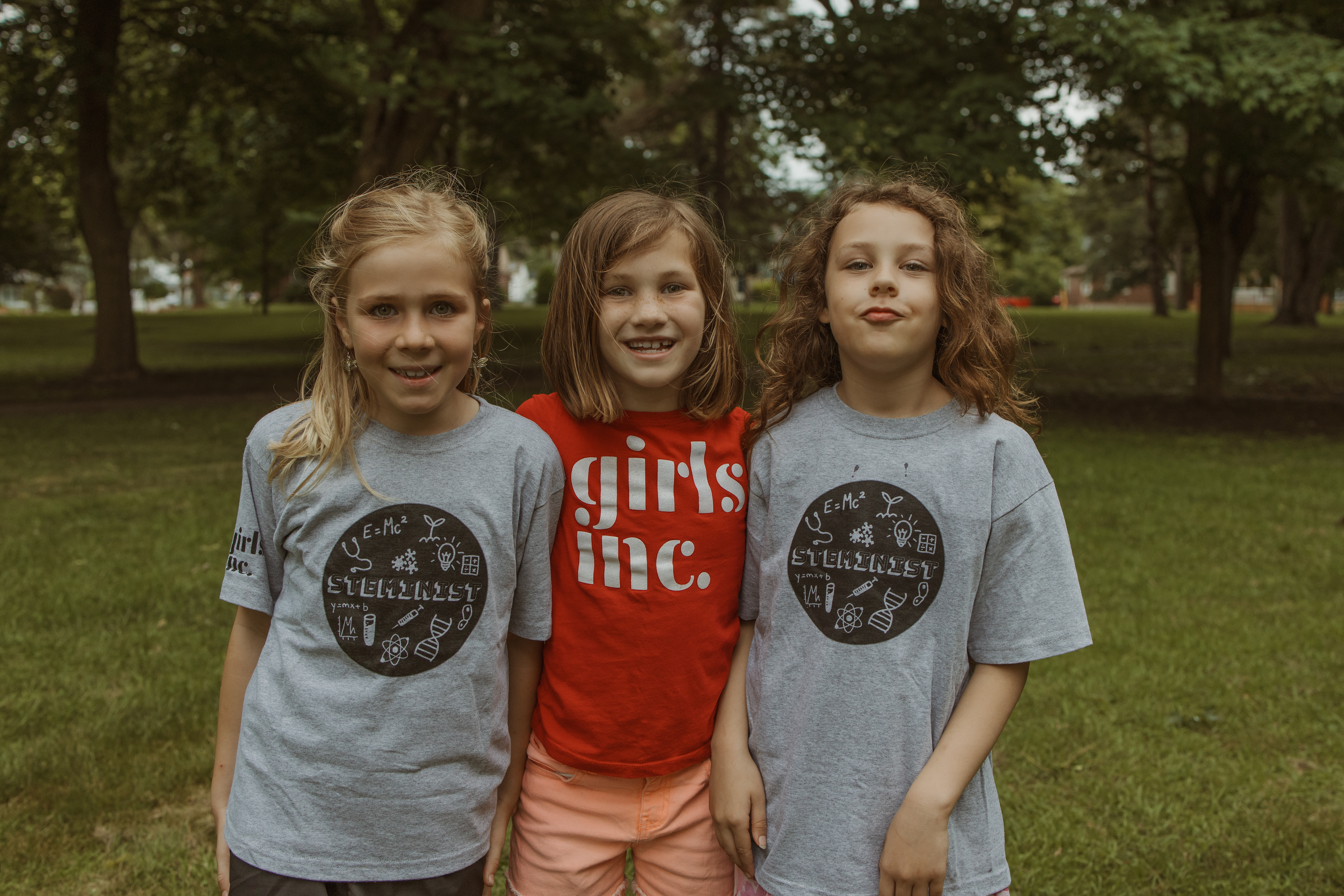 group of young girls