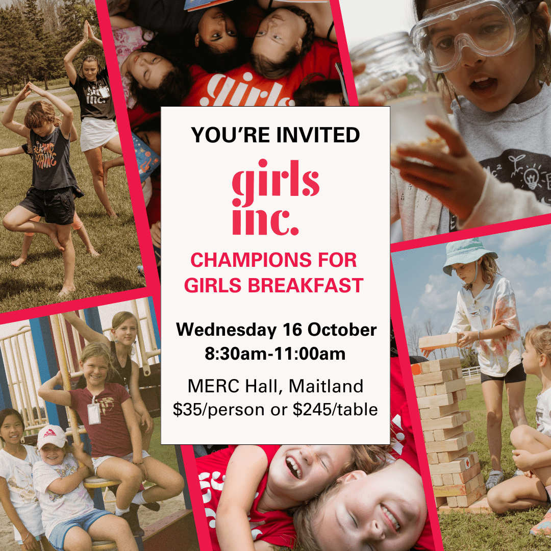 PRESS RELEASE – Champions for Girls Breakfast 2024